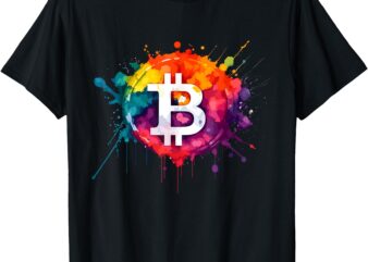 Bitcoin Logo Crypto Trader Investor Cryptocurrency BTC T-Shirt