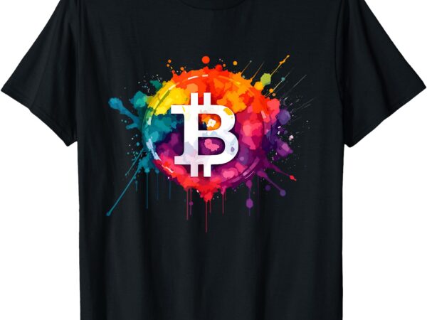 Bitcoin logo crypto trader investor cryptocurrency btc t-shirt