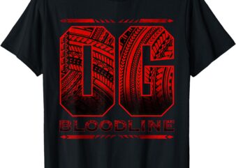 Bloodline OG Funny Roman Wrestler T-Shirt