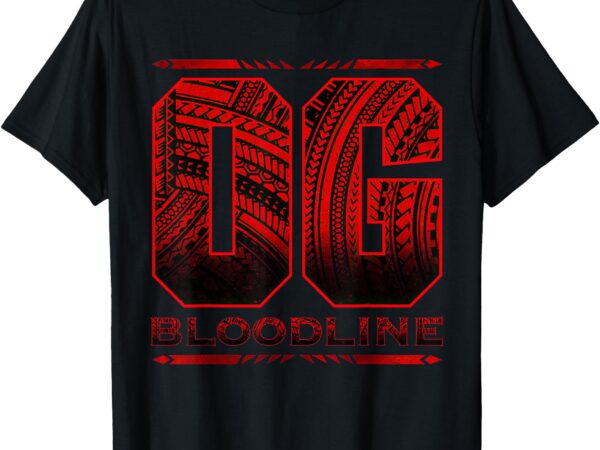 Bloodline og funny roman wrestler t-shirt