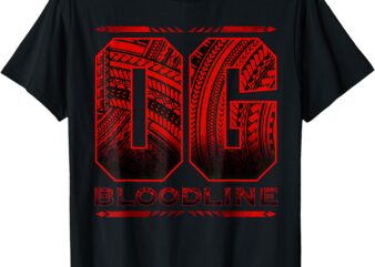 Bloodline OG Vintage Roman Wrestler Men Women & Kids T-Shirt