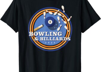 Bowling and billiards – 2 ball T-Shirt