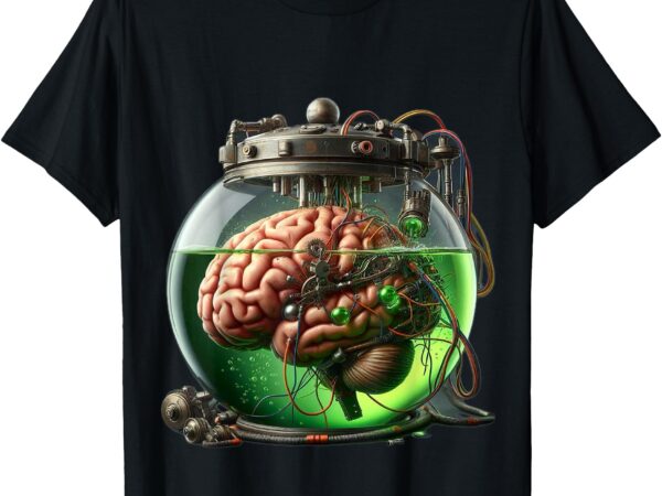 Brain in a vat – logo 1 t-shirt