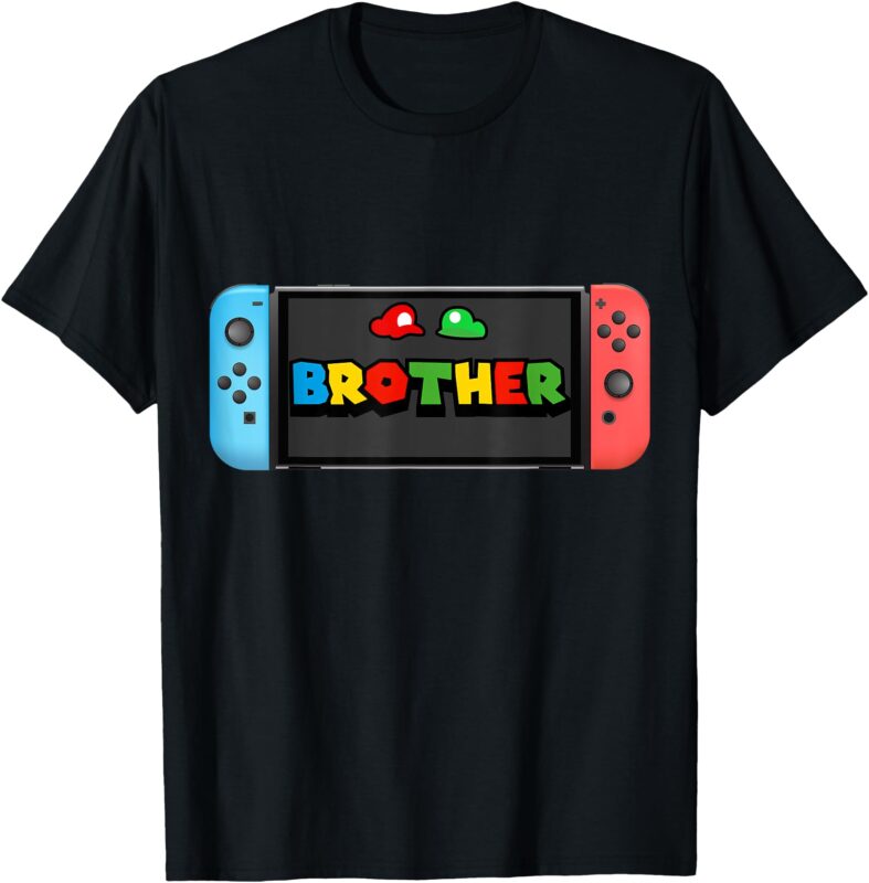 Brother Of The Birthday Boy Game Gaming Mom And Dad Family T-Shirt