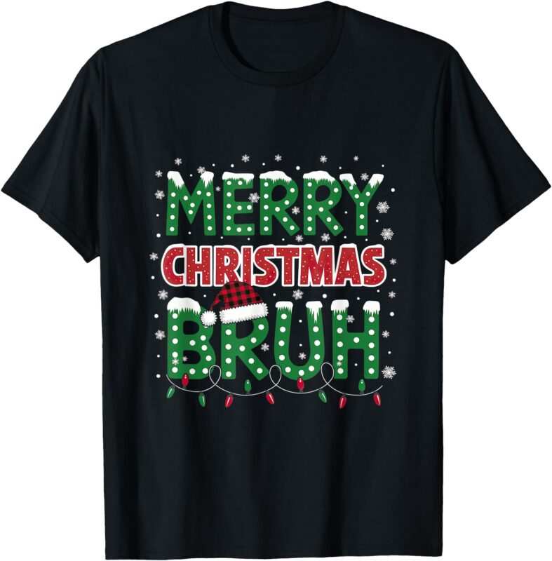 Bruh Merry Christmas T-Shirt