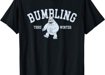 Bumble Rudolph The Red Retro Nosed Reindeer Abominable T-Shirt