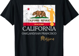 California Oakland San Francisco Mormon LDS Mission Missiona T-Shirt