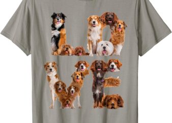 Celebrate Furry Dogs with Unique Dog Mom & Dog Dad Merch T-Shirt