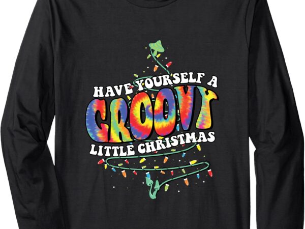 Christmas grooves long sleeve t-shirt