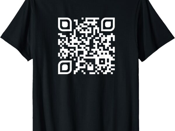 Christmas santa funny dancing qr scan code t-shirt