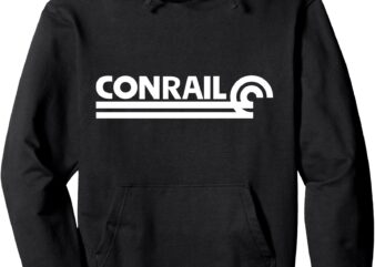 Conrail (white letters) Pullover Hoodie