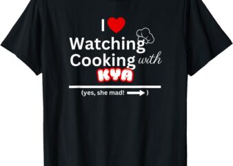 Cooking with Kya Tee – Humorous Gift T-Shirt