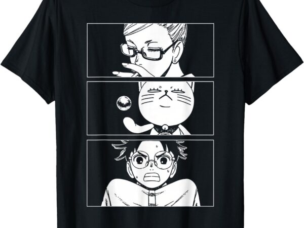 Cool shonen manga anime dandadan t-shirt