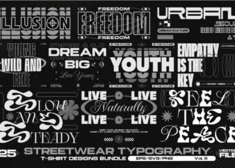 STREETWEAR TYPOGRAPHY VOL. 9 BUNDLE