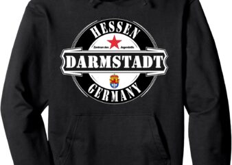 DARMSTADT Hessen Germany City Keepsake Tourist Outfit Pullover Hoodie