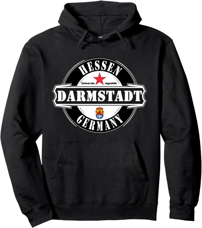 DARMSTADT Hessen Germany City Keepsake Tourist Outfit Pullover Hoodie