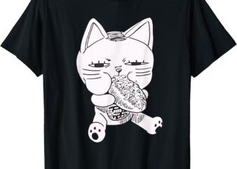 Dandadan Cat Turbo-Granny Cute Anime Manga Cat Costume Tees T-Shirt