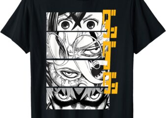 Dandadans Anime Eyes Kaijus T-Shirt