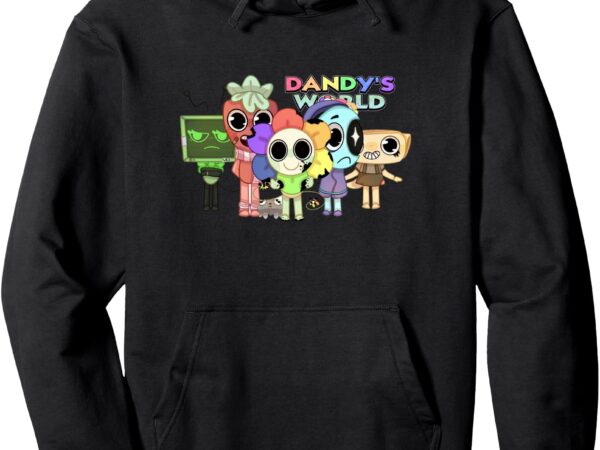 Dandy’s world gamer shirt for kids and adults pullover hoodie t shirt vector illustration