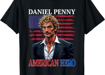 Daniel Penny American Hero NYC Subway Court Cas T-Shirt