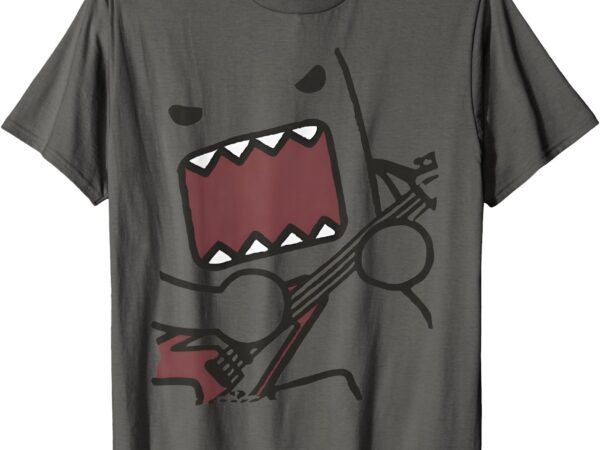 Domo kun guitar shirt y2k t-shirt