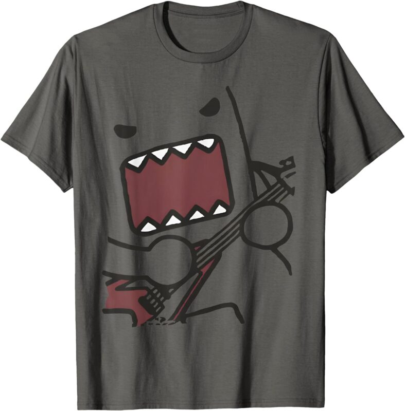 Domo Kun Guitar Shirt Y2k T-Shirt