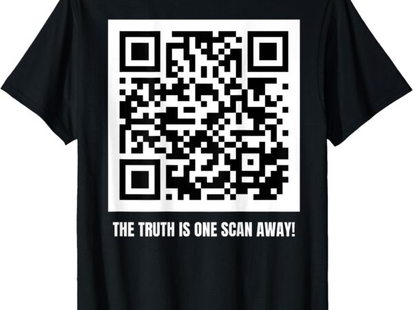 Donald trump is your president qr trump code t-shirt