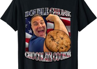 Double Chunk Chocolate Cookie Rizzler Joke Gifts T-Shirt