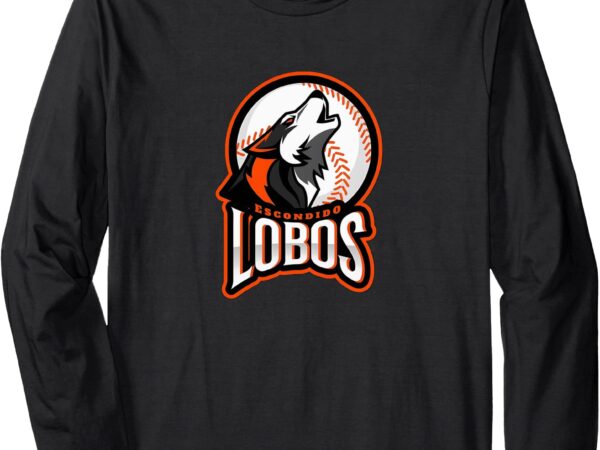 Escondido lobos long sleeve t-shirt