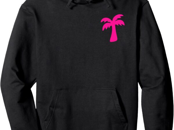 Everything comes in waves shirt pink back design pullover hoodie