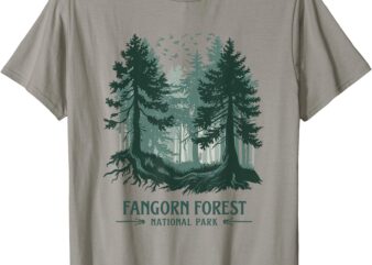 Fangorn Forest National Park Bookworms Saying T-Shirt