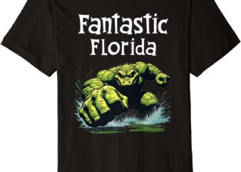 Fantastic Florida Alligator Adventure Apparel Premium T-Shirt