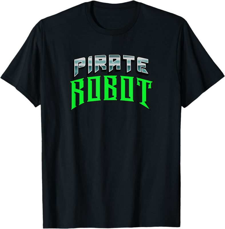 Pirate Robot Flash T-Shirt