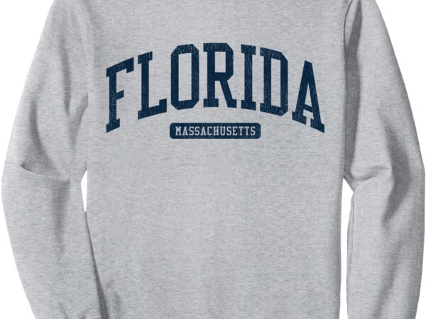 Florida massachusetts ma college university style blue sweatshirt