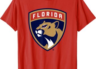 Florida Panthers Icon Red Officially Licensed T-Shirt