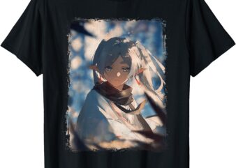 Frieren Name Anime Manga Video Game Men Women T-Shirt