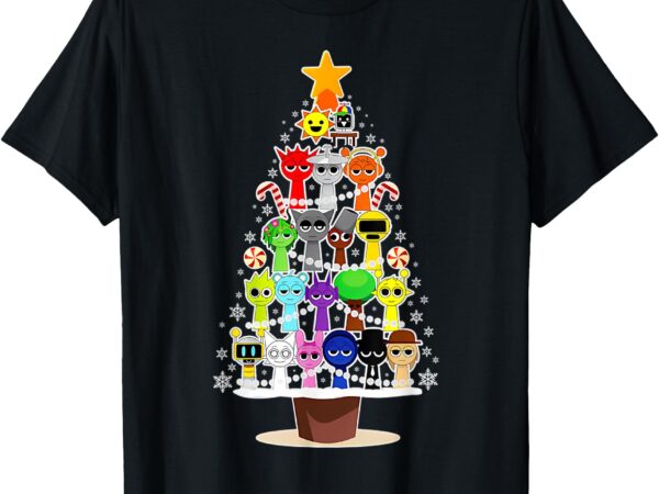 Funny christmas tree t-shirt