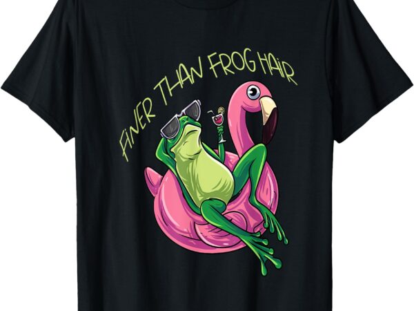 Funny frog finer than frog hair unisex t-shirt