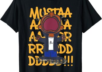 Funny Mustard Lamar TV Off Parody Cool Hip Hop Music Graphic T-Shirt