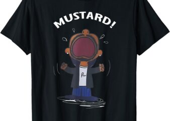 Funny Mustard Lamar TV Off Parody T-Shirt