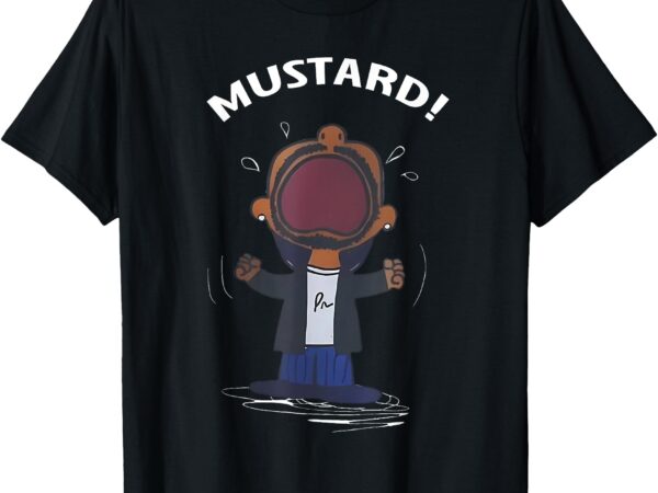 Funny mustard lamar tv off parody t-shirt