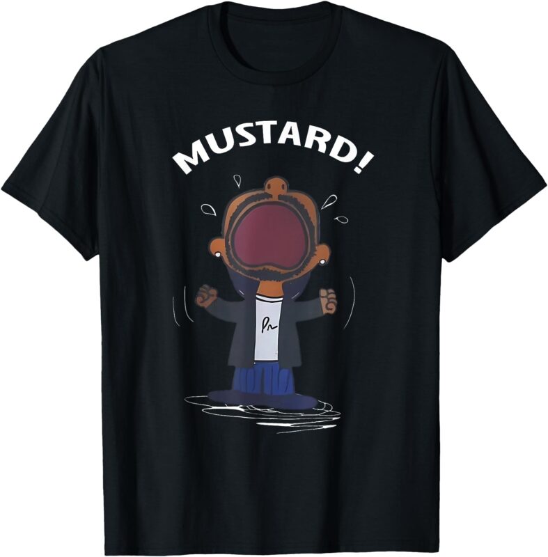 Funny Mustard Lamar TV Off Parody T-Shirt