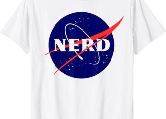 Funny Science Nerds Astronaut Astronomy Space Planets Galaxy T-Shirt