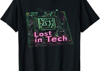 Funny Tech Humor Computer Nerd T-Shirt