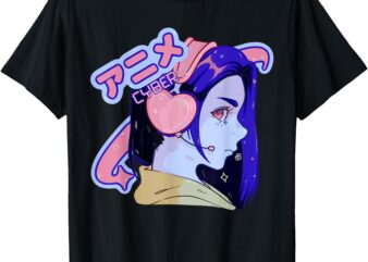 Gaming Anime Otaku Manga Kawaii Cyber T-Shirt