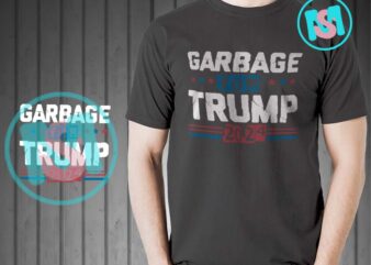 Garbage For Trump 2024 SVG, Presidents SVG, Donald Trump SVG