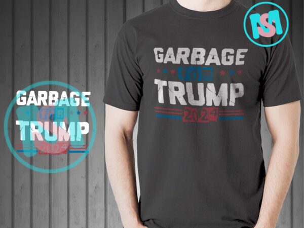 Garbage for trump 2024 svg, presidents svg, donald trump svg t shirt design template