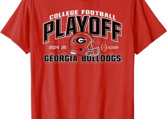 Georgia Bulldogs College Football Playoff CFP 2024-2025 T-Shirt