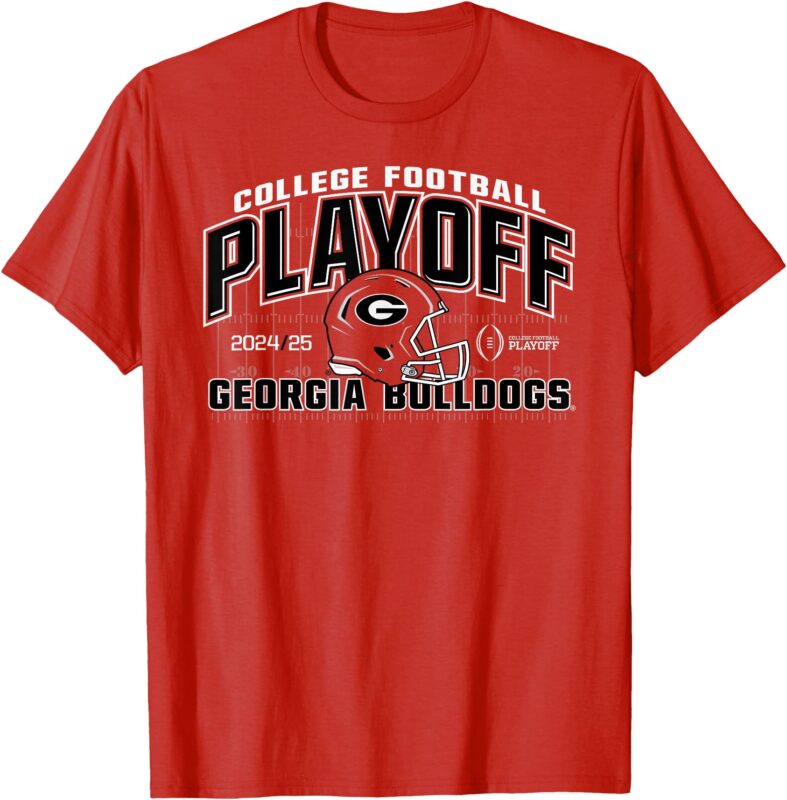 Georgia Bulldogs College Football Playoff CFP 2024-2025 T-Shirt