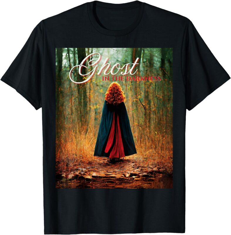 Ghost in the Darkness Book Cover T-Shirt